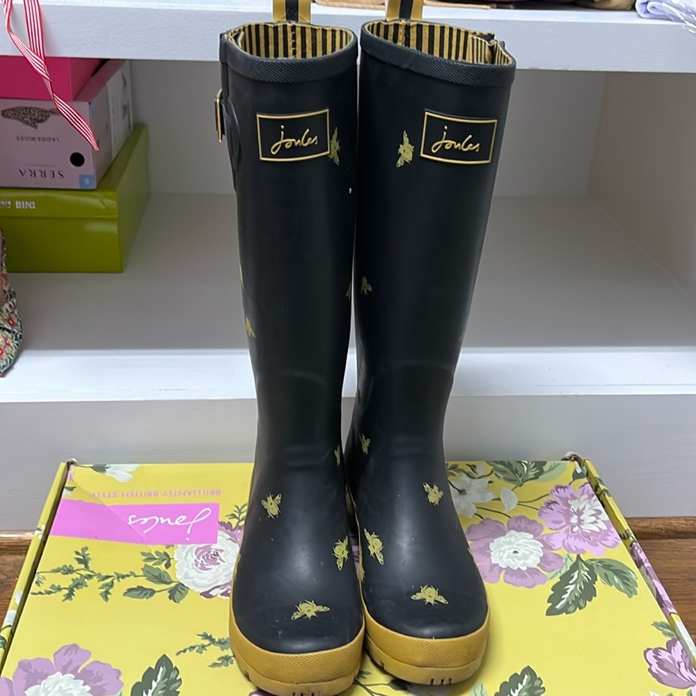 Joules Bee Wellie Boots